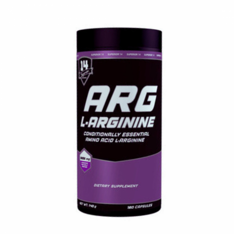 SUPERIOR14 ARG L-ARGININE 120 kapslí
