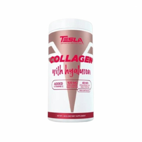TESLA Collagen+C +Hyaluron 100 kaps