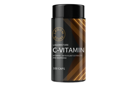 Lagomstore C-Vitamin 1000 + Bioflavonoids + Bioperine® 100 KAPSLÍ Lagomstore C-Vitamin 1000 + Bioflavonoids + Bioperine® 100 KAPSLÍ