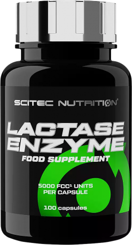SCITEC Lactase Enzyme 100 kapslí