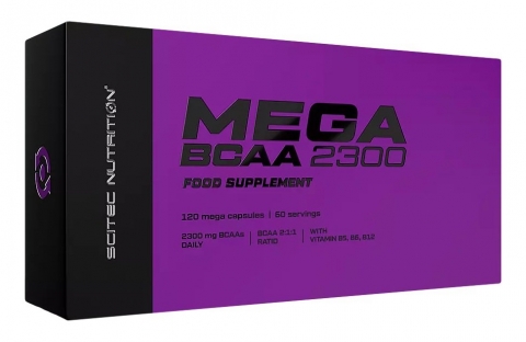 SCITEC MEGA BCAA 2300 -120 KAPSLÍ