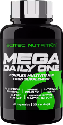 SCITEC MEGA DAILY ONE PLUS 60 kapslí SCITEC MEGA DAILY ONE PLUS 60 kapslí