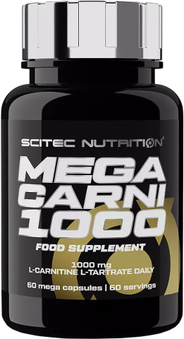 SCITEC MEGA CARNI-X 1000 60 KAPSLÍ