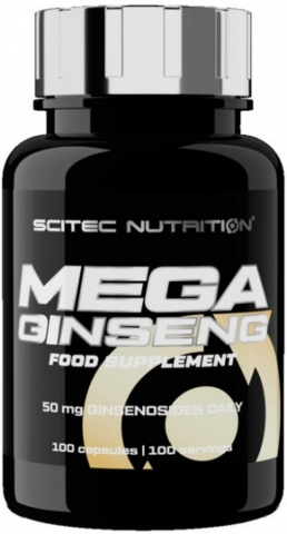 SCITEC MEGA GINSENG 100 kapslí