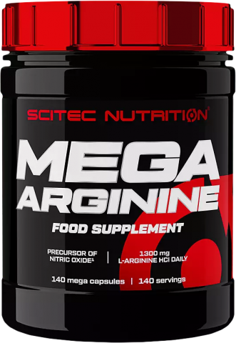 SCITEC MEGA ARGININE 140 KAPSLÍ SCITEC MEGA ARGININE 140 KAPSLÍ