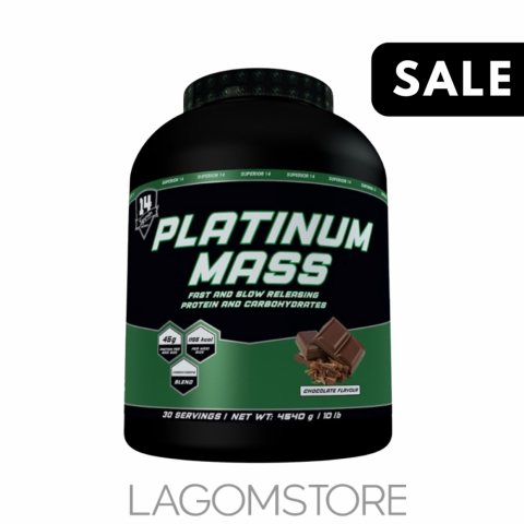 Superior14 Platinum Mass 2270 g – prémiový gainer pro nárůst svalové hmoty