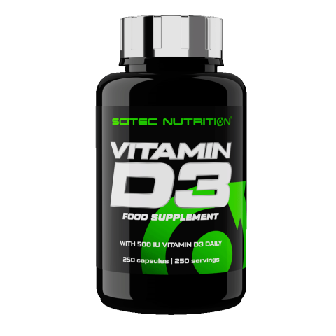 SCITEC VITAMIN D3 250 KAPSLÍ SCITEC VITAMIN D3 - 250 KAPSLÍ