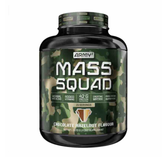 Army1 Mass Squad 4540 gr – gainer na naberanie hmotnosti a kalórií po tréningu, Lagomstore.cz