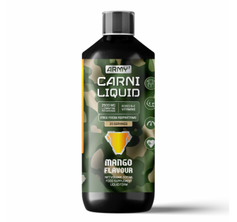 Army1 Carni liquid 500 ml – L-karnitín na spaľovanie tukov a energiu, Lagomstore.sk