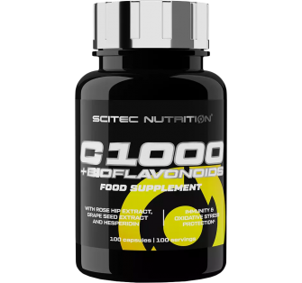 SCITEC C 1000 + Bioflavonoids 100 kapslí