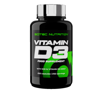 SCITEC VITAMIN D3 - 250 KAPSLÍ